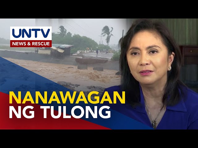 ⁣Former VP Leni, nanawagan ng tulong para sa mga kababayan sa Naga na apektado ng Bagyong #KristinePH