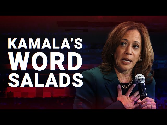 ⁣Kamala Harris dishes up more unhinged word salads as campaign crumbles