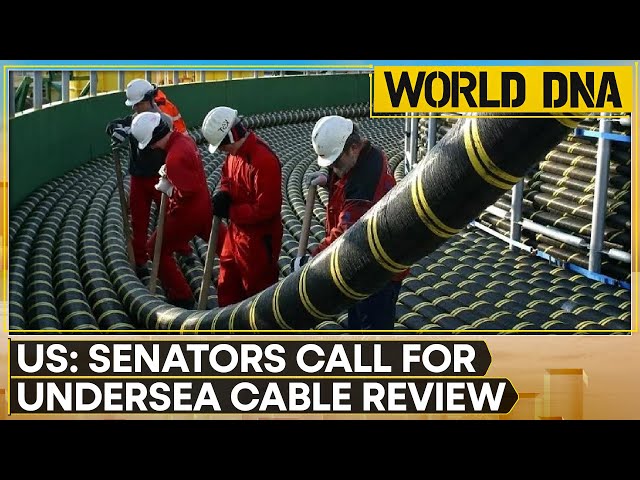 ⁣US Senators Urge Biden Administration To Review Security Of Undersea Communication Cables | WION