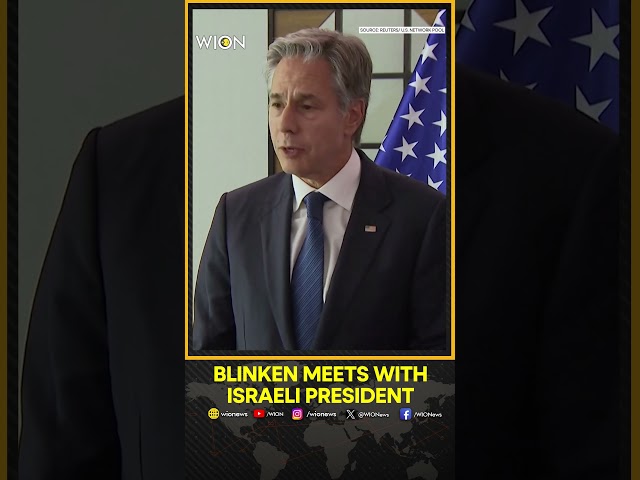 ⁣U.S, Israel See "Opportunity" After Sinwar Death Say Blinken, Herzog During Meeting | WION