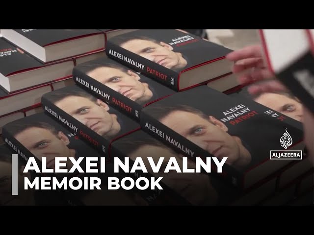 ⁣Alexei Navalny's memoir book accuses Russian president of killing critic