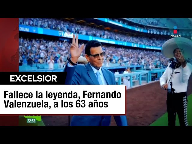 ⁣¡Adiós, ‘Toro’! Fallece Fernando Valenzuela a los 63 años