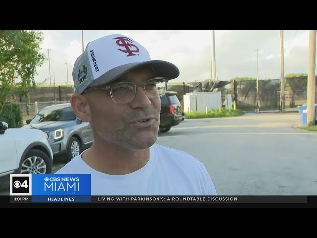 ⁣Players flee baseball game after hearing shots nearby in Cutler Bay