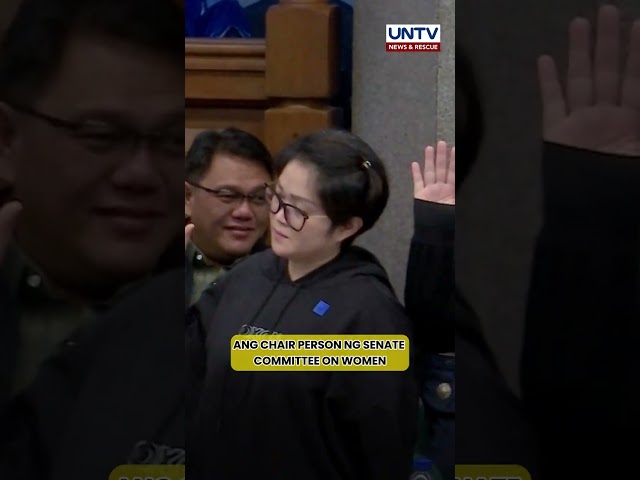 ⁣Apollo Quiboloy, humarap na sa pagdinig ng Senado; 5 co-accused at witness, dumating din