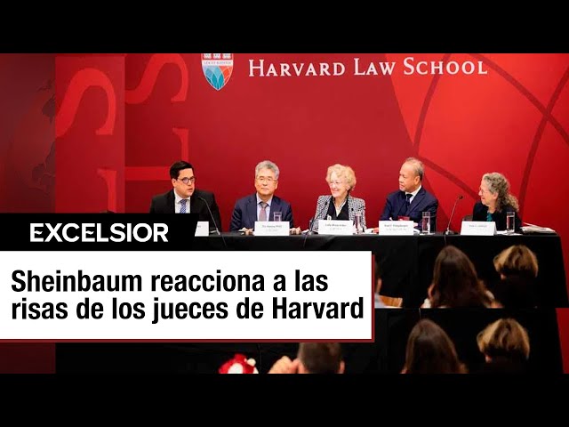 ⁣Ministro Ortiz Mena explica en Harvard reforma judicial y panelistas se burlan