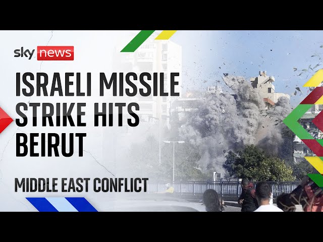 ⁣At least 18 people killed after Israeli strike near Beirut hospital | Israel-Hezbollah conflict