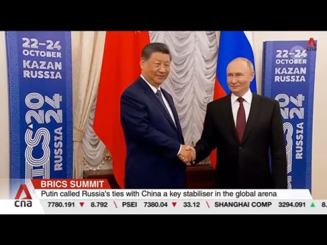 ⁣BRICS summit begins with series of bilateral talks