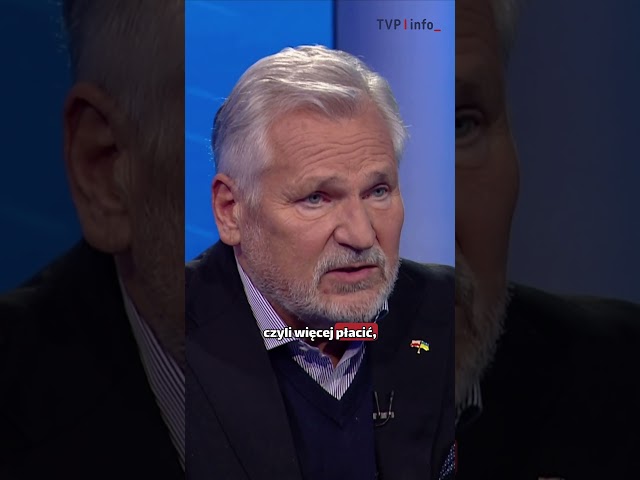 ⁣Trump zlikwiduje NATO? Kwaśniewski: musimy wziąć sprawy w swoje ręce #polityka #nato #usa #shorts