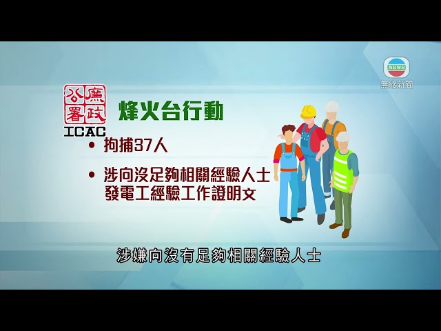 ⁣香港無綫｜香港新聞｜23/10/2024 要聞｜廉署拘148人涉以虛假資歷文件取挖泥工程等證明 批評或影響工程安全