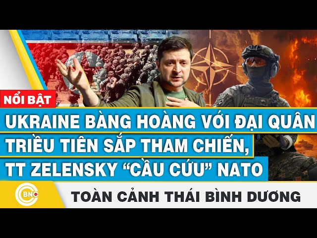 ⁣Toàn cảnh Thái Bình Dương,Ukraine bàng hoàng với đại quân Triều Tiên sắp tham chiến,vội cầu cứu NATO