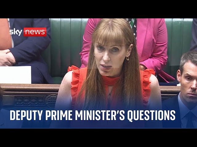 ⁣Deputy Prime Minister's Questions | Wednesday 23 October