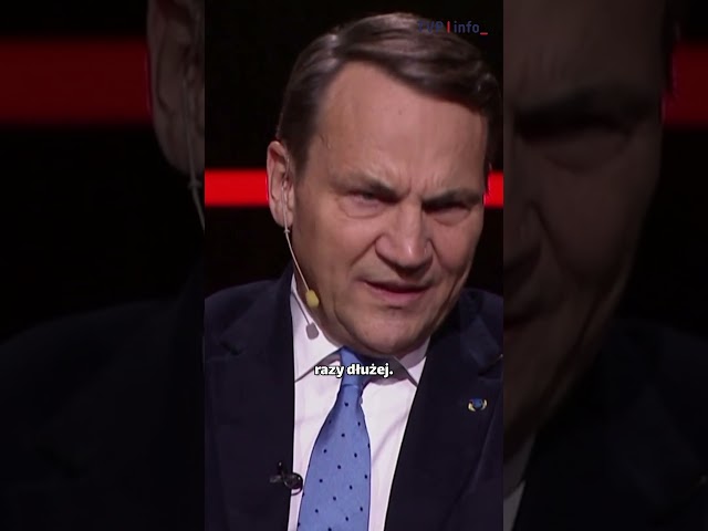 ⁣Sikorski czy Trzaskowski? "Każdy z nas będzie lepszy od kandydata PiS-u" #polityka #polska