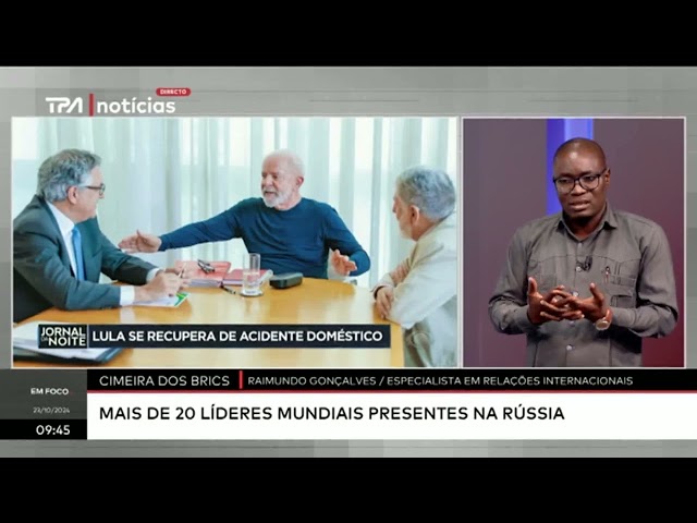 ⁣Cimeira dos BRICS - Encontro de países emergentes decorre até quinta-feira na Rússia