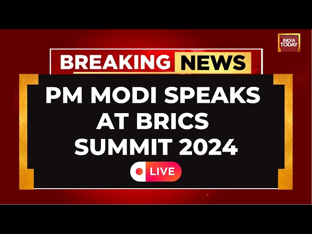 ⁣BRICS Summit LIVE: PM Modi Delivers Key Address at BRICS Summit | PM Modi Speech LIVE | BRICS LIVE