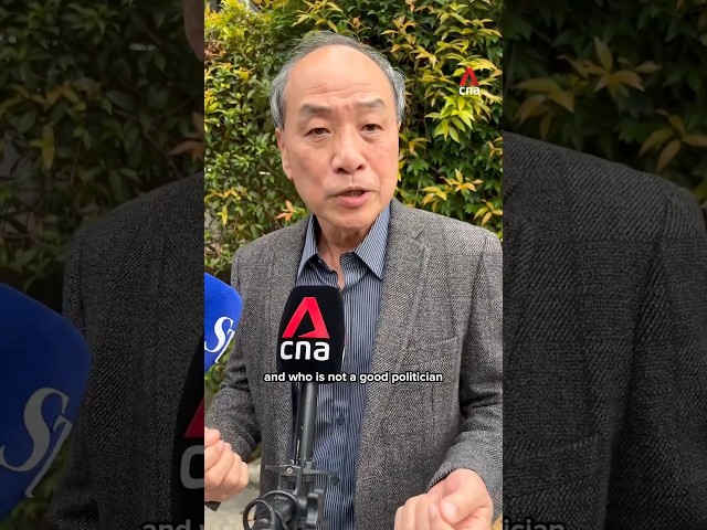 ⁣“I believe Pritam Singh is a good politician": Low Thia Khiang