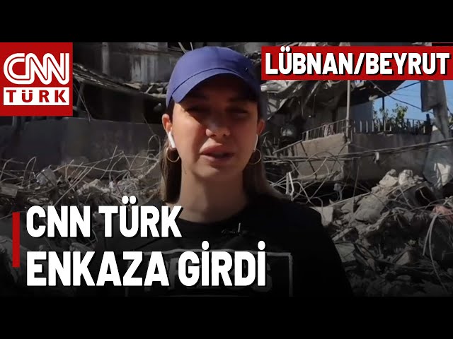 ⁣İsrail Vurdu, Sokak Yerle Bir Oldu! CNN TÜRK Enkaza Dönen O Yeri Görüntüledi!