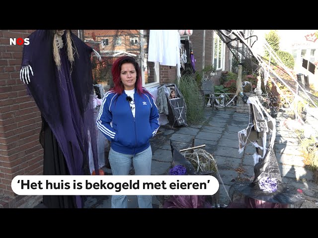 Buurt verafschuwt halloweentuin