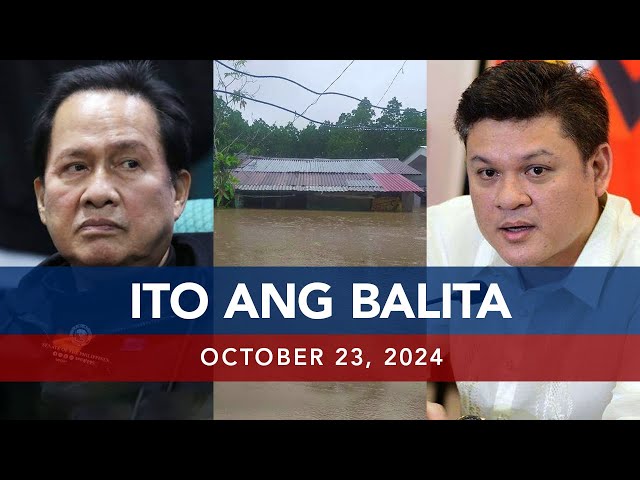 ⁣UNTV: Ito Ang Balita | October 23, 2024