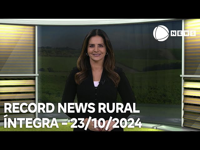 ⁣Record News Rural - 23/10/2024