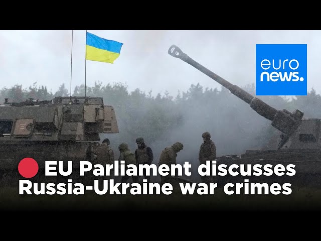 ⁣ LIVE: EU Parliament debates Russia's war crimes in Ukraine | euronews 