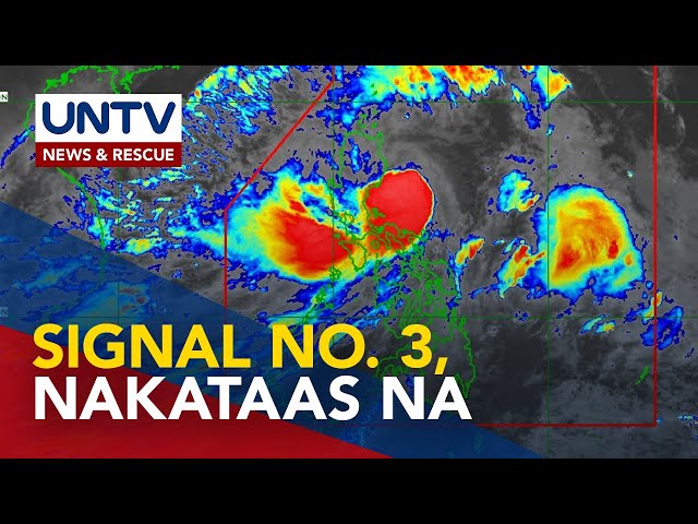 ⁣Bagyong ‘Kristine’ lalong lumakas habang papalapit sa Northern Luzon; Wind signal no. 3, nakataas na