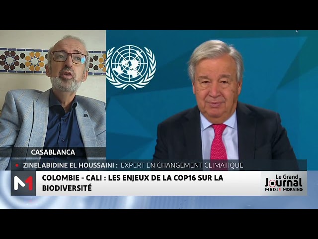 ⁣Colombie - Cali : Les enjeux de la COP16 sur la biodiversité avec Zinelabidine El Houssaini