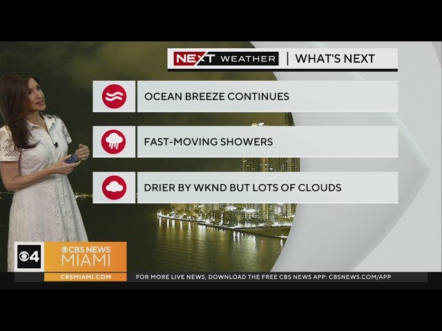 ⁣South Florida Weather for Wednesday 10/23/2024 5AM