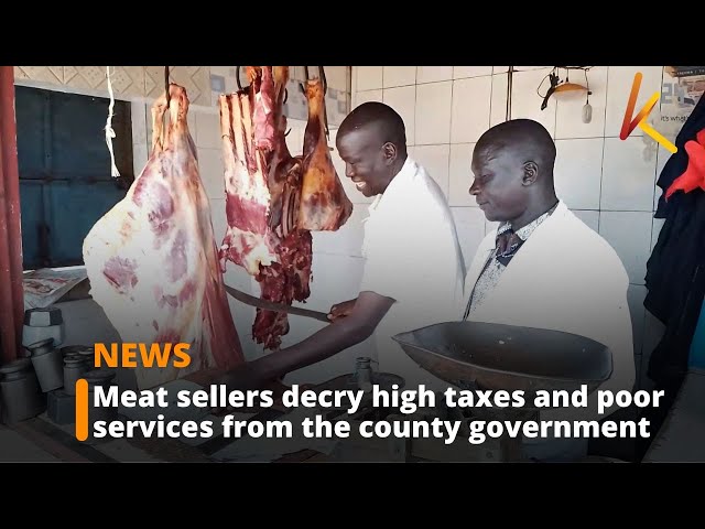 ⁣Malaba meat sellers decry high taxes and poor services from the county government