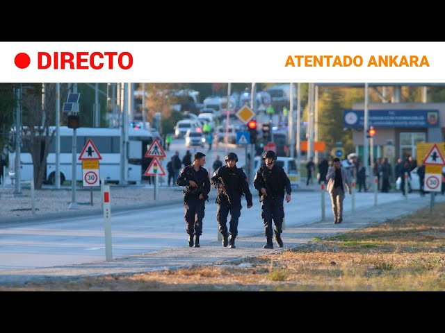 ⁣TURQUÍA  EN DIRECTO: Varios MUERTOS en un ATENTADO contra una FÁBRICA de ARMAMENTO AÉREO en ANKARA