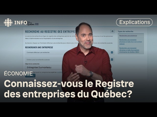 ⁣Besoin de faire des recherches sur un entrepreneur au Québec? Voici un outil public | La facture