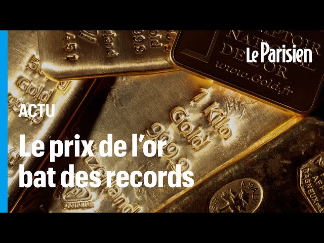 ⁣Le gramme d'or n'a jamais été aussi cher