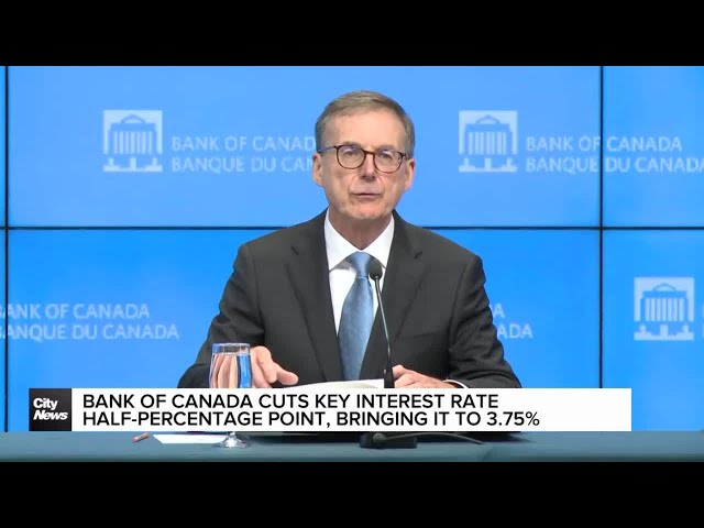 ⁣Bank of Canada delivers supersized interest rate cut