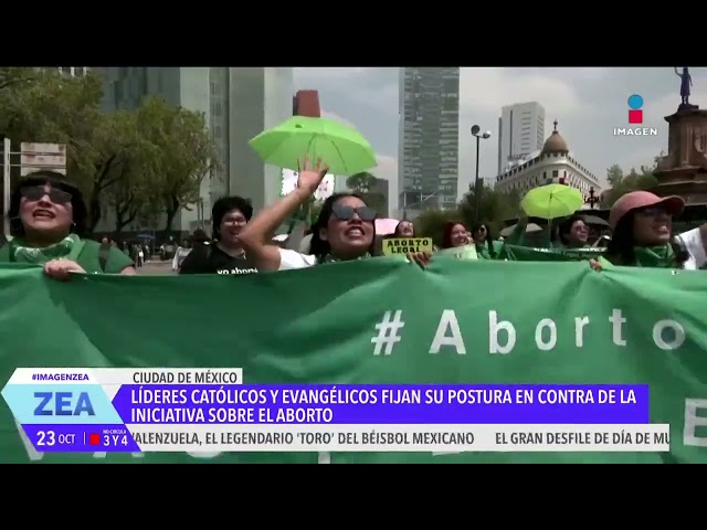 ⁣Líderes religiosos fijan su postura en contra de la iniciativa sobre el aborto | Francisco Zea