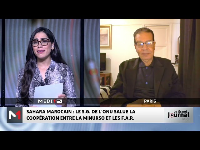 ⁣Sahara marocain : le S.G de l´ONU salue le respect du cessez-le-feu par le Maroc