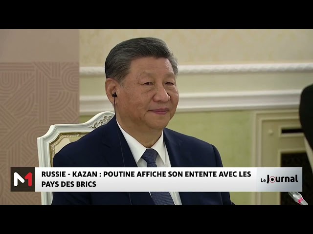 ⁣Russie : Poutine affiche son entente avec les pays des BRICS