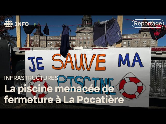 ⁣Nouvelle mobilisation pour sauver la piscine du Cégep de La Pocatière