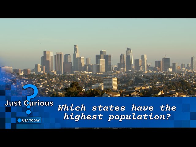 ⁣Population rankings: Which states lead and lag in population | USA TODAY