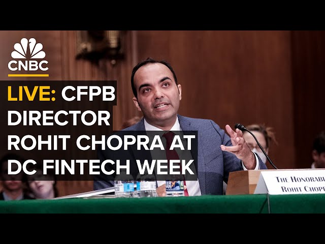 ⁣LIVE: CFPB Director Rohit Chopra speaks at DC Fintech Week — 10/23/2024