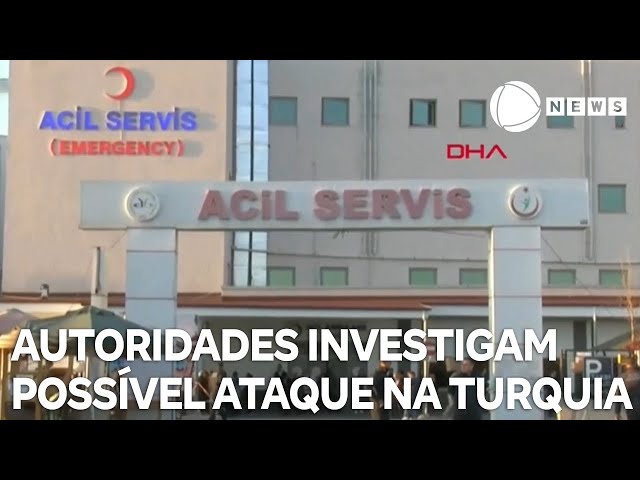 ⁣Autoridades investigam possível ataque terrorista na Turquia