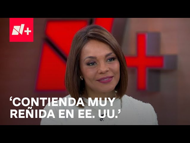 ⁣Ilia Calderón, presentadora del Noticiero Univisión, habla en Despierta sobre Elecciones en EE. UU.