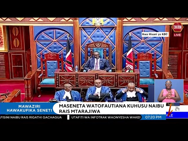 ⁣K24 TV LIVE| Taarifa kamili na tendeti kwenye #K24SaaMoja