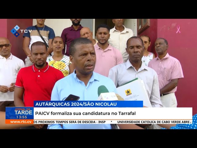 ⁣Autárquicas 2024: PAICV formaliza sua candidatura no Tarrafal de São Nicolau