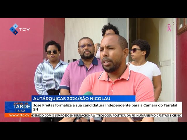 ⁣Autárquicas: José Freitas formaliza candidatura Independente para a Câmara do Tarrafal São Nicolau