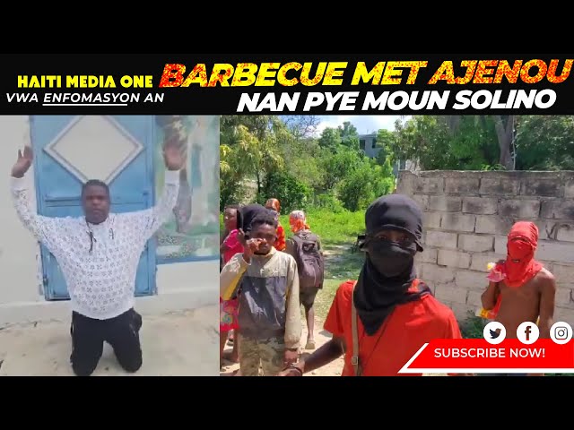 ⁣Chef G@ng Babekyou Met Ajenou Pou Mande moun solino fè lapè