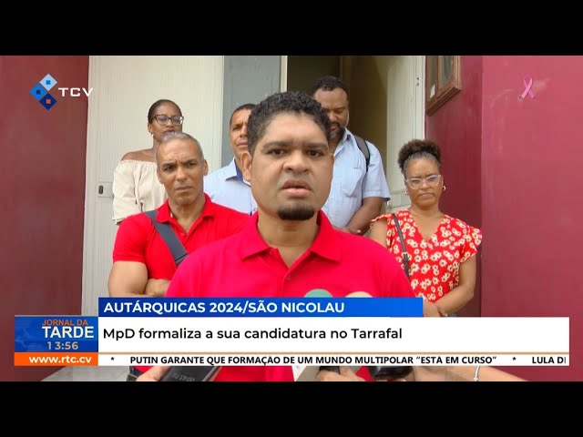 ⁣Autárquicas 2024: MpD formaliza a sua candidatura no Tarrafal de São Nicolau