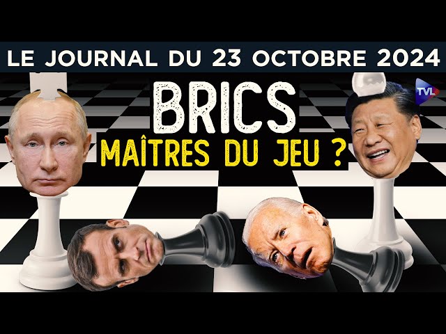 ⁣BRICS : Le vieux monde à l’ouest - JT du mercredi 23 octobre 2024