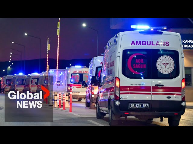 ⁣Attack at Turkish aviation site leaves 4 dead, 14 injured, officials say