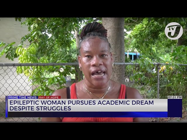 ⁣Epileptic Woman Pursues Academic Dream Despite Struggles | TVJ News