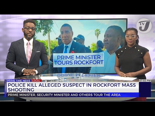 ⁣Police Kill Alleged Suspect in Rockfort Mas Shooting | TVJ News