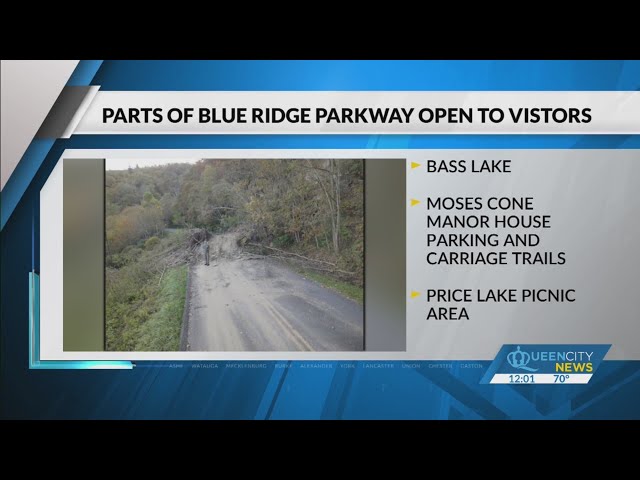 ⁣Stretch of Blue Ridge Parkway to reopen